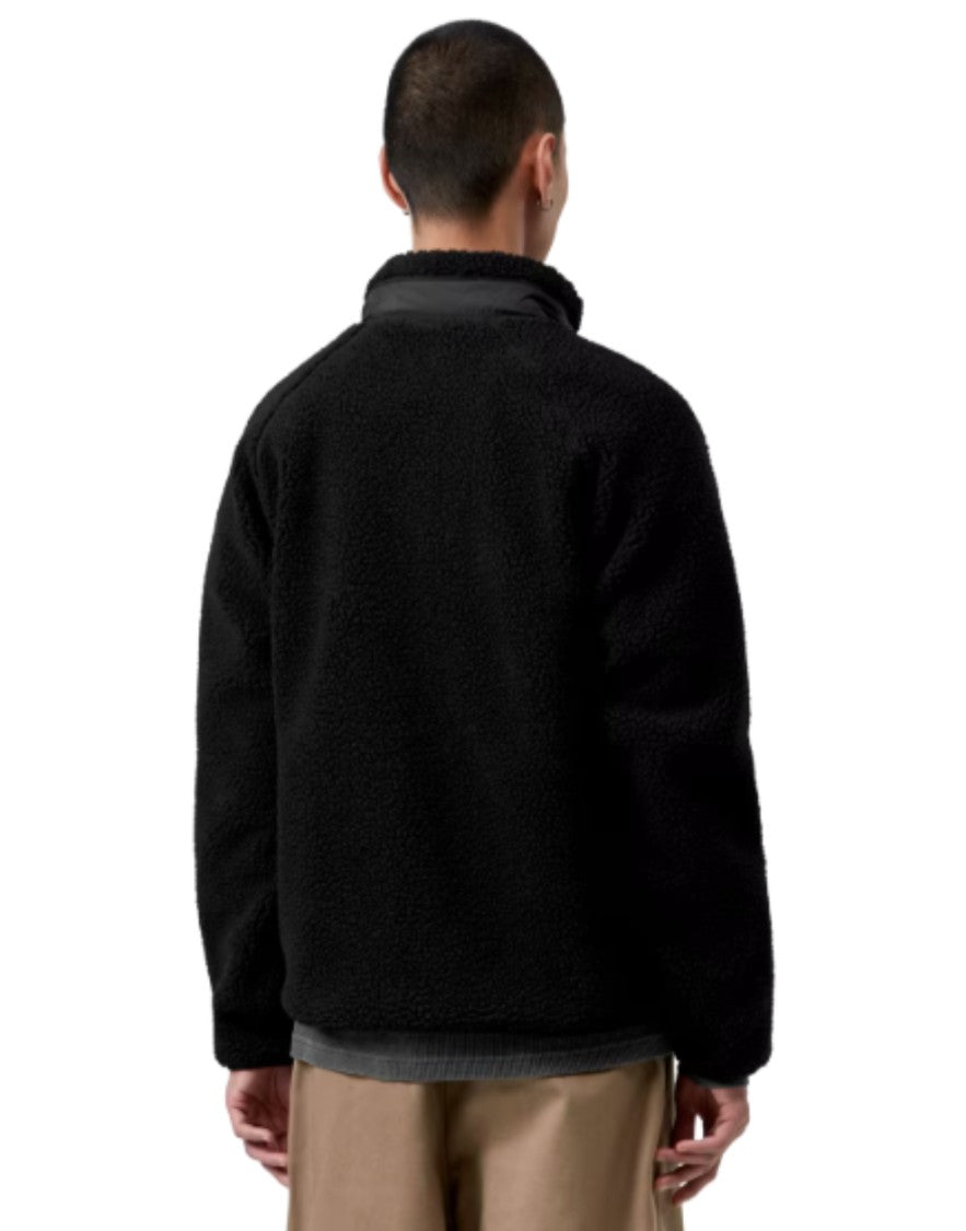 Carhartt Wip Black Prentis Polyester Fleece Jacket