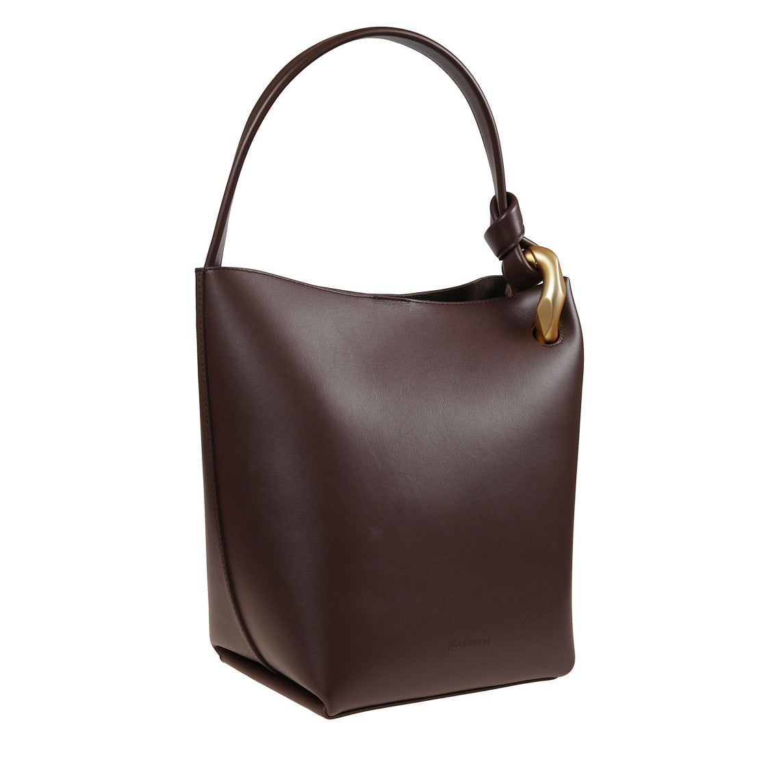 J. W. Anderson Chocolate Leather Bucket Bag