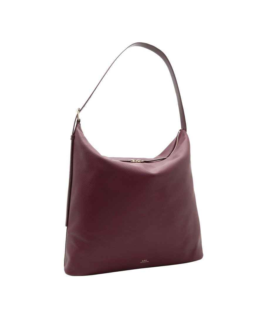 A.P.C. Vera Maxi Wine Bag