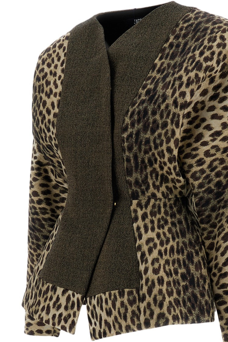 Jacquemus Leopard Print La Veste Paloma Jacket