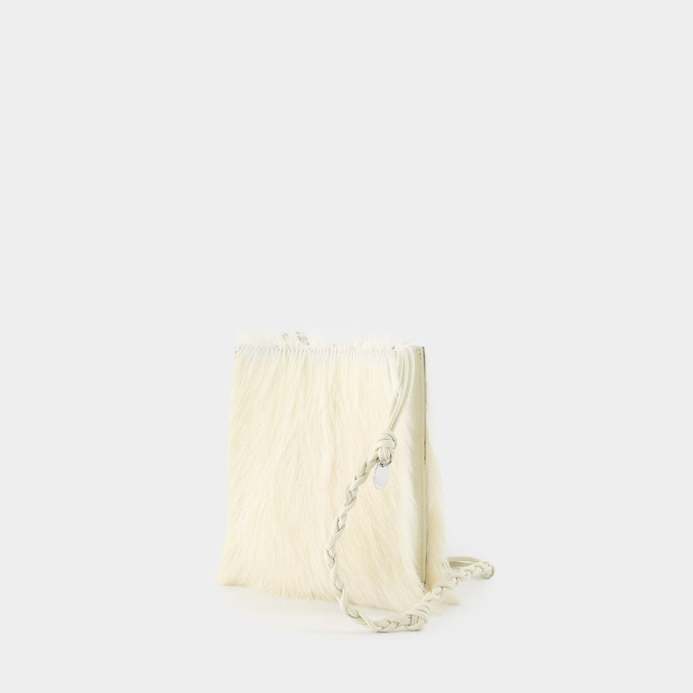 Jil Sander Tangle Small Crossbody - Leather - White