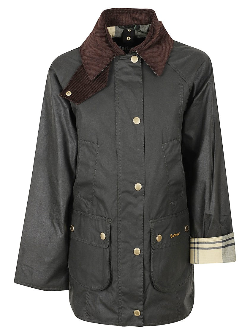 Barbour Regular Fit Waxed Cotton Modern Beadnell Jacket