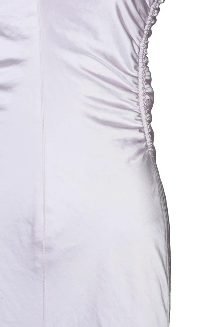 Sportmax Satin Mermaid Dress - Pink