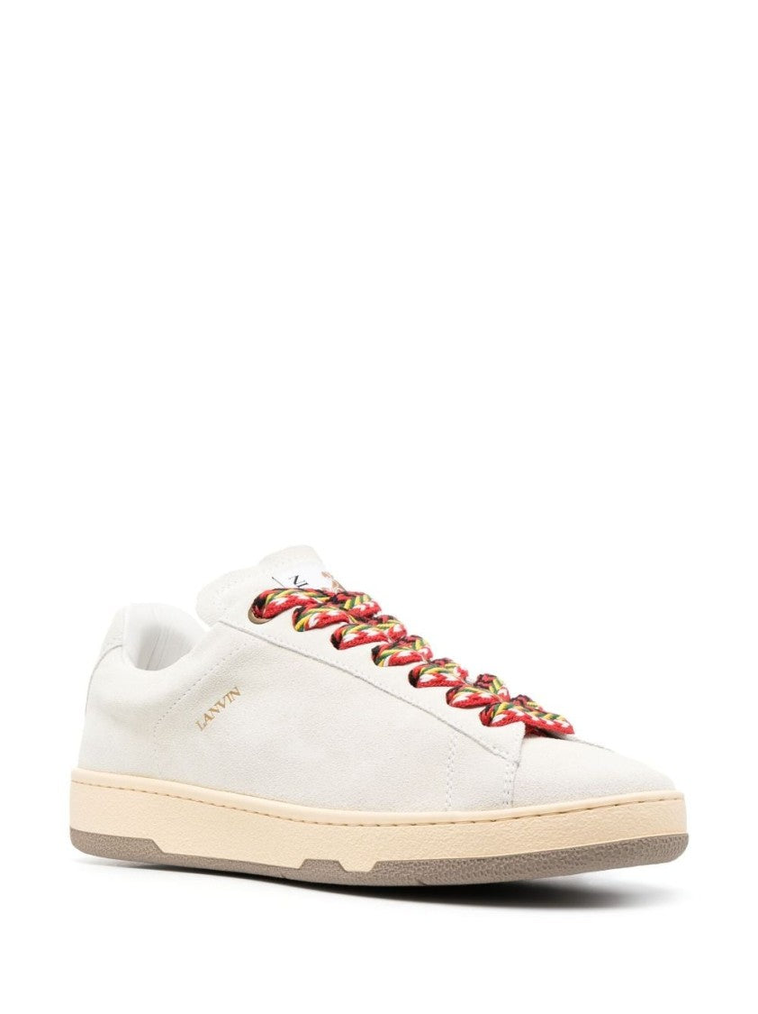 Lanvin Low-Top Sneakers With Multicolored Laces