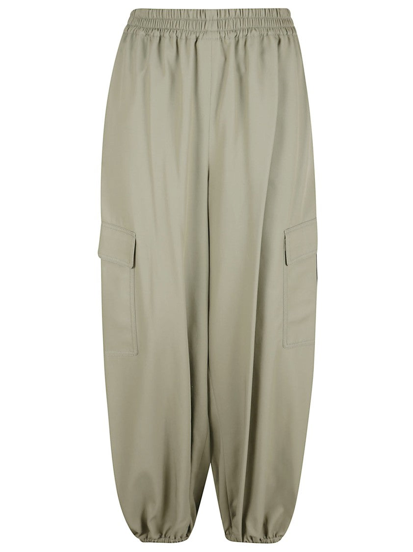 Max Mara Loose-Fitting Trousers With Elastic Waistband
