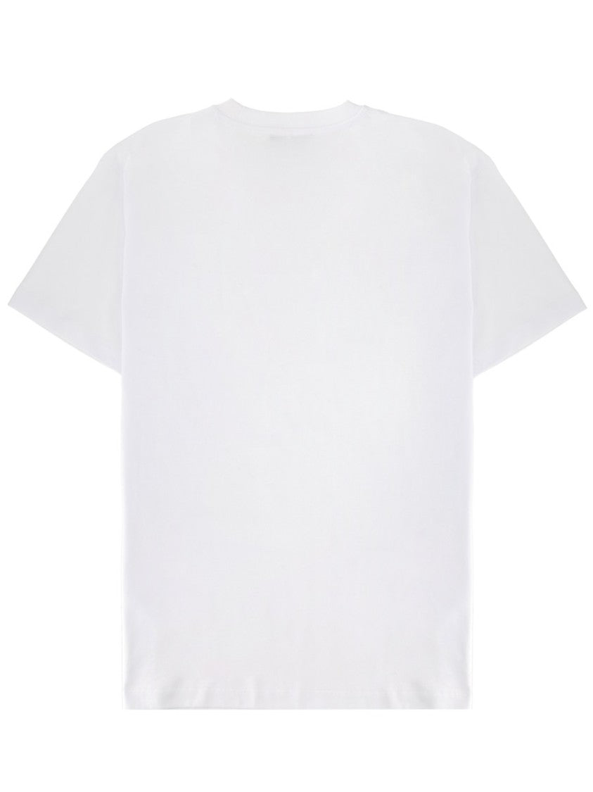 Versace Minimalist White Logo T-Shirt