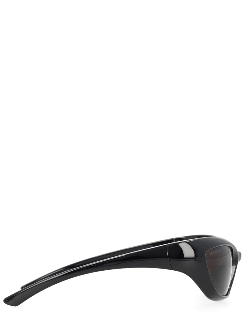 Balenciaga Racer Narrow Oval Sunglasses