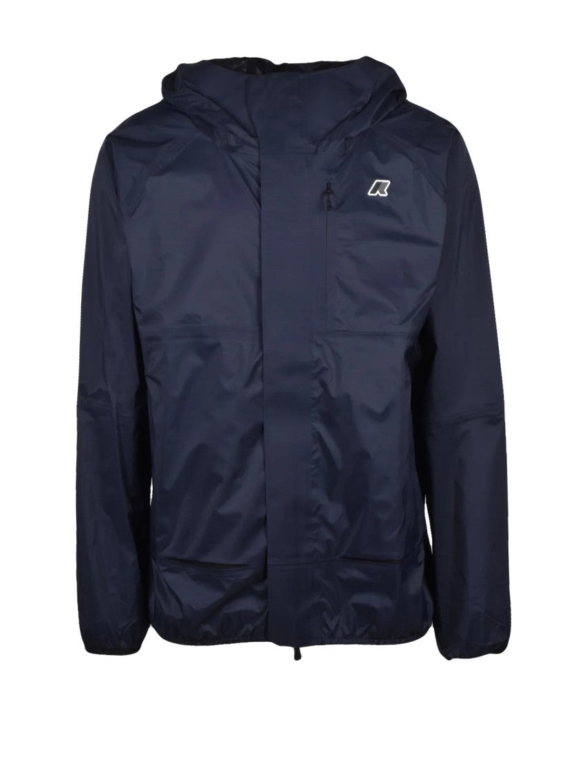 K-Way Multicolor Three-Layer Technical Ripstop Coat