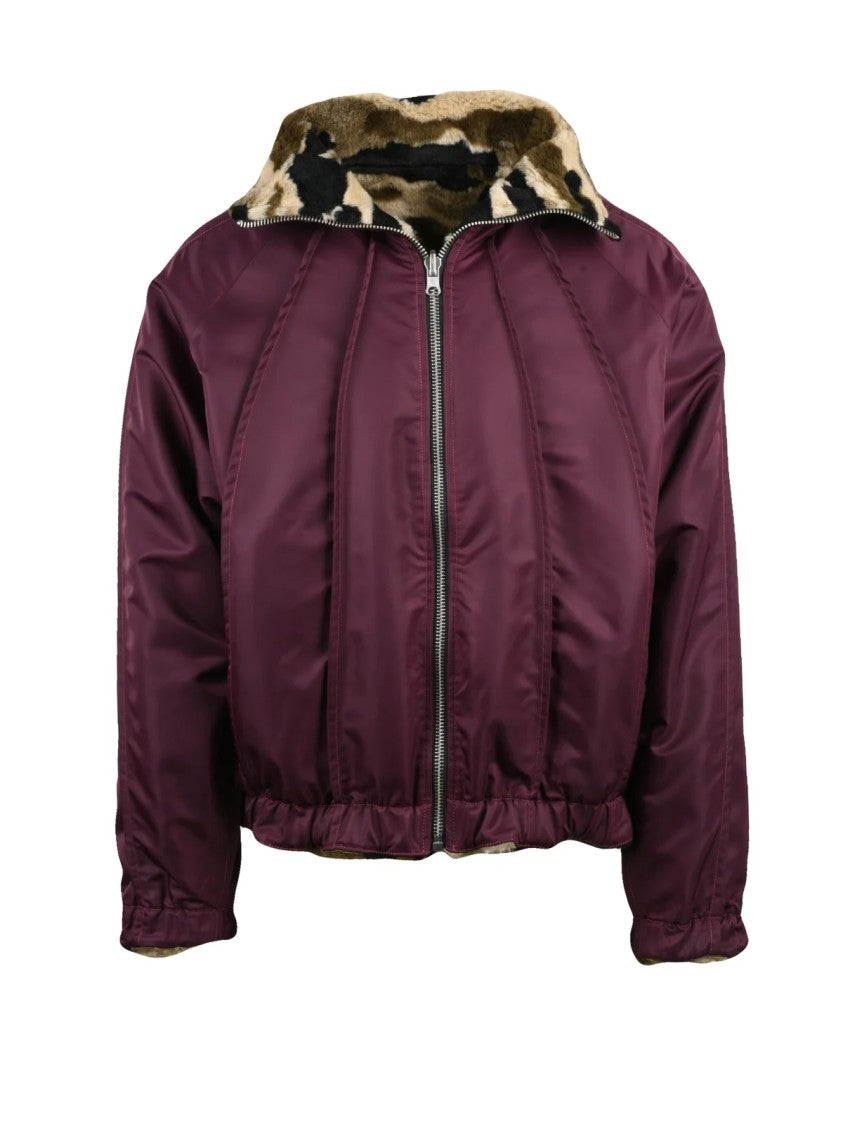 Pdf Brown/Black Reversible Camouflage Zip Coat