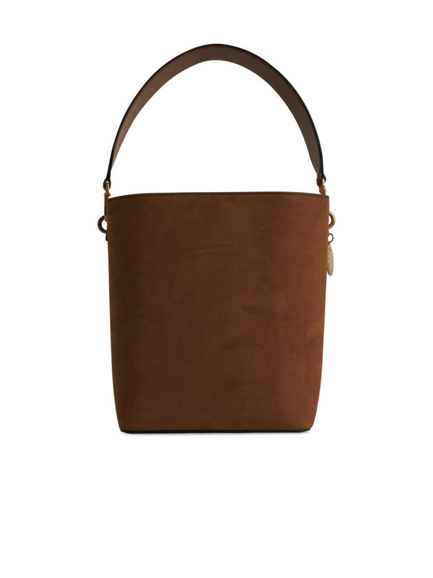 Stella Mccartney Soft' Brown Suede Crossbody Bag