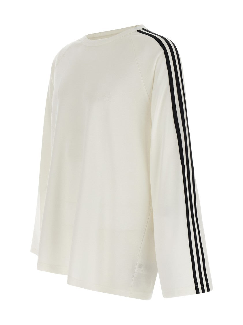 Y-3 Long Sleeve Tee 3-Stripes' T-Shirt