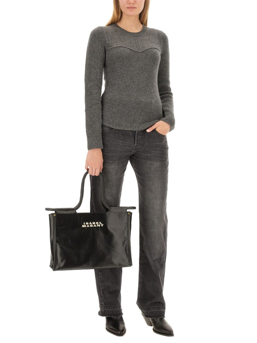 Isabel Marant Fitted Ribbed Texture Sweater