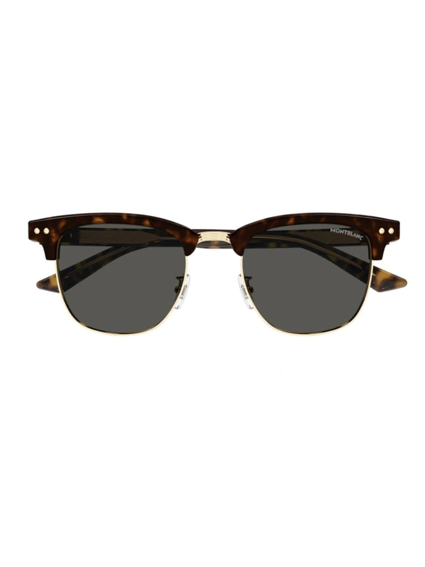 Montblanc Tortoiseshell Mb0382s Cat-Eye Acetate Sunglasses