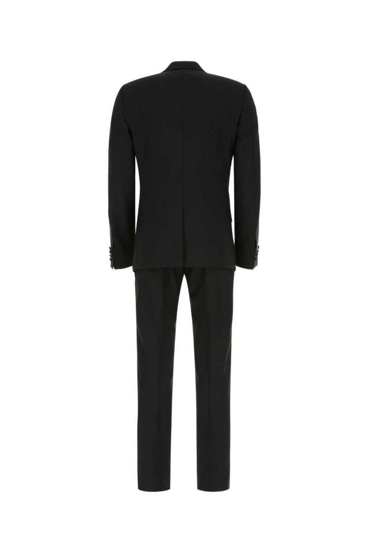 Dolce & Gabbana Black Wool Blend Tracksuit