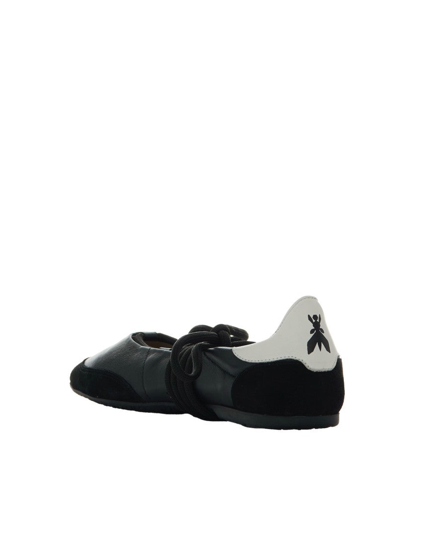 Patrizia Pepe Dancing Skin Black Ballet Flats