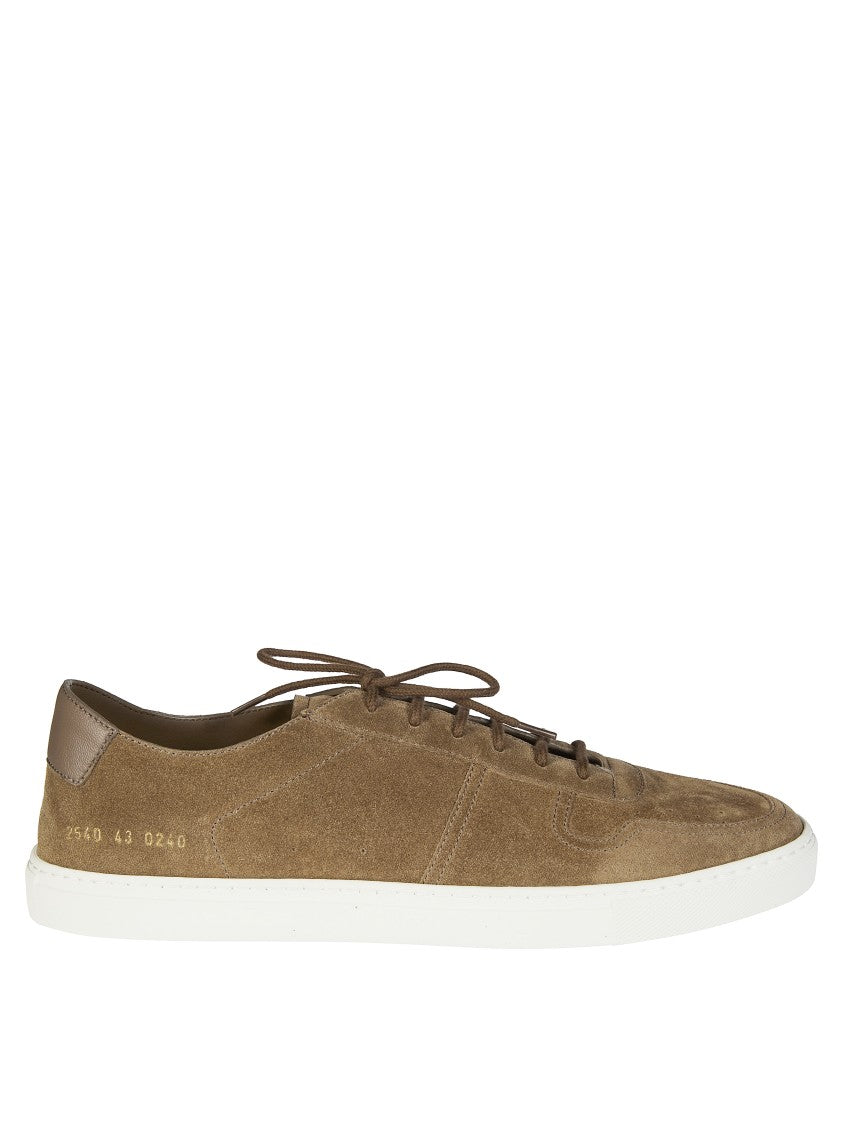 Common Projects Rich Brown Suede Rubber Sole Loafers