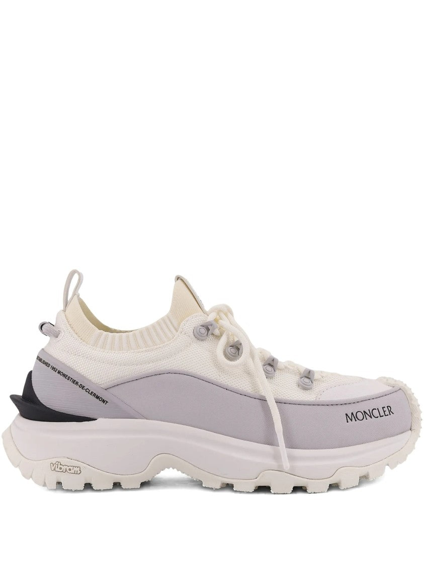 Moncler Off-White Trailgrip Knit Sneakers