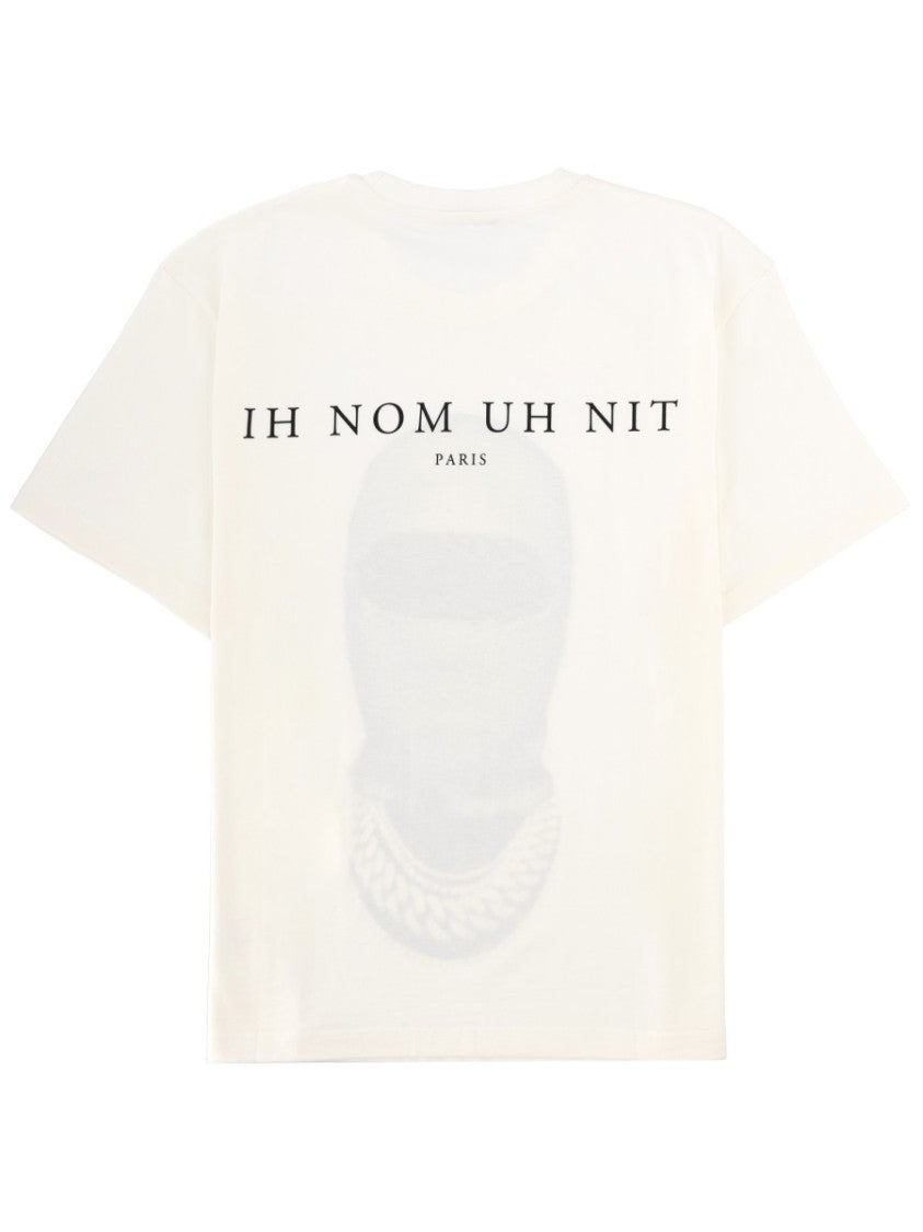 Ih Nom Uh Nit Off-White Balaclava Chains Graphic T-Shirt