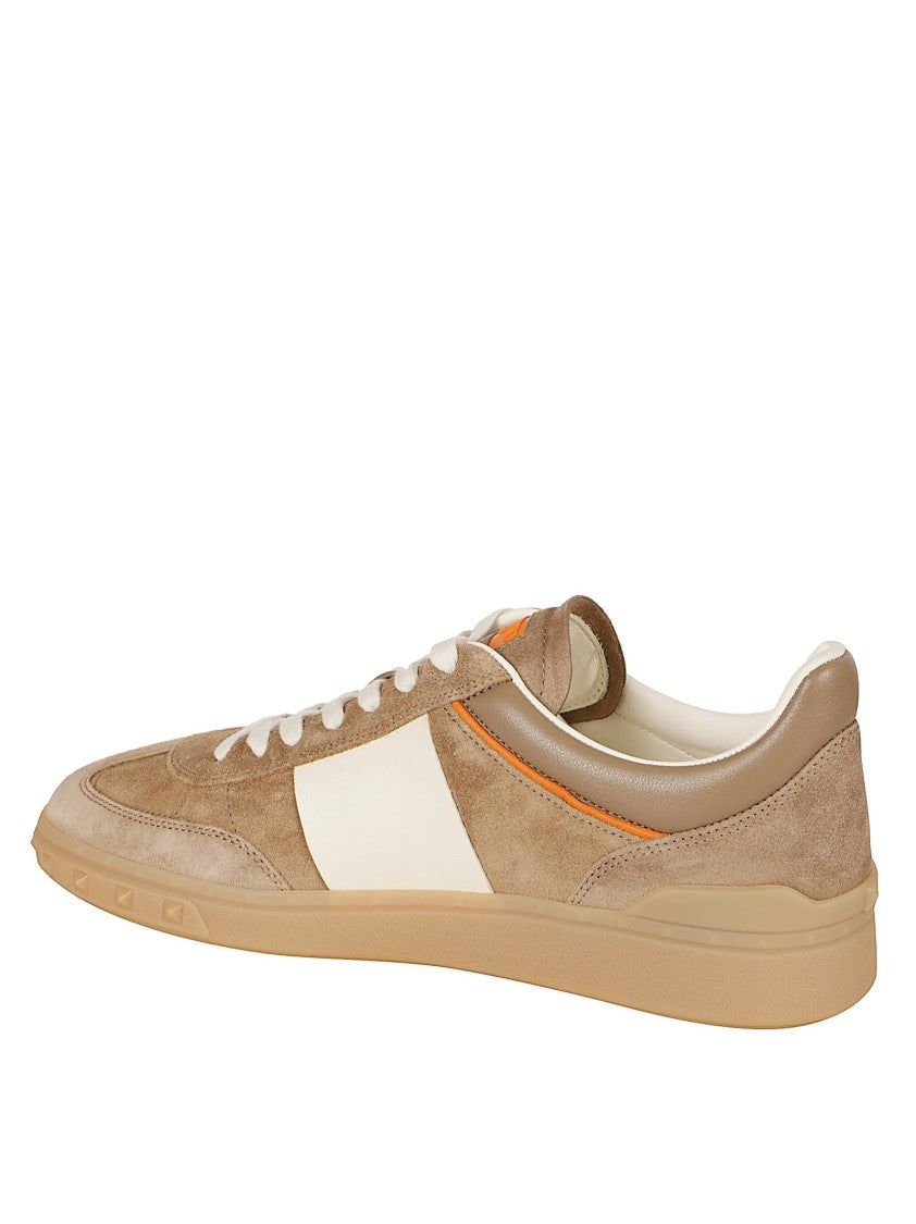 Valentino Garavani Nappa Calfskin Sneakers With Signature Logo