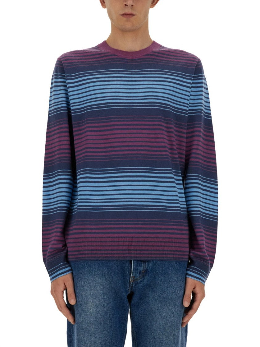 Ps Paul Smith Relaxed-Fit Striped Merino Wool Sweater
