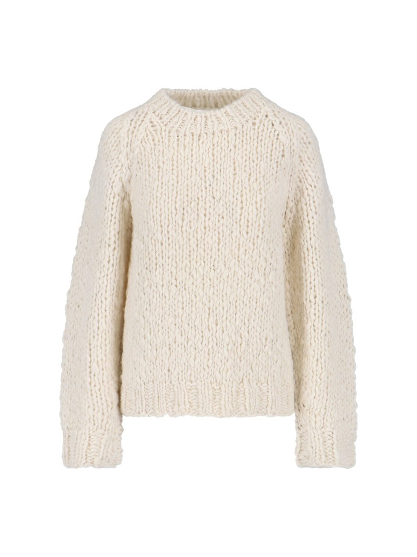 Ivir Alpaca-Blend Sweater – Off-White