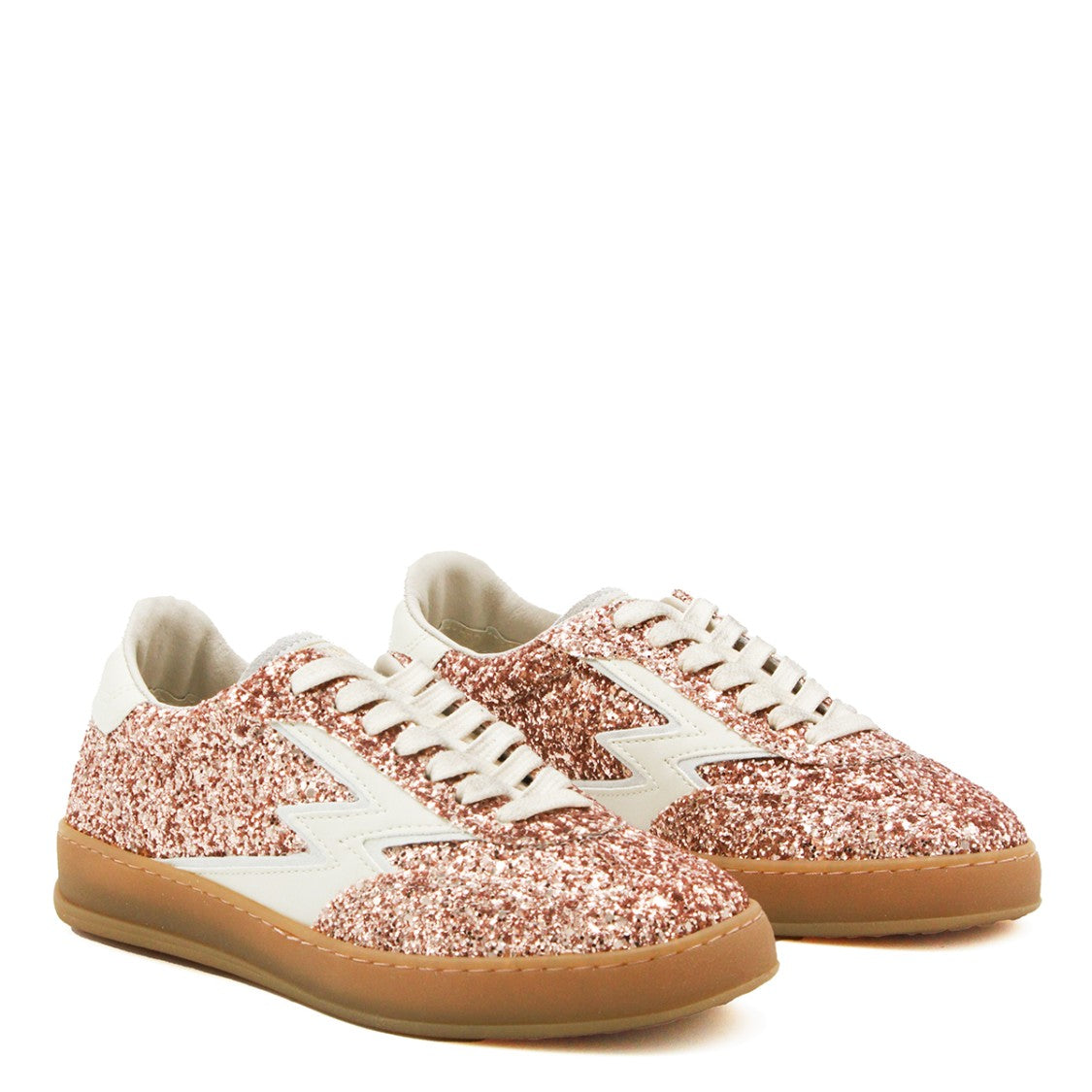Moaconcept Champagne Leather Club Sneakers