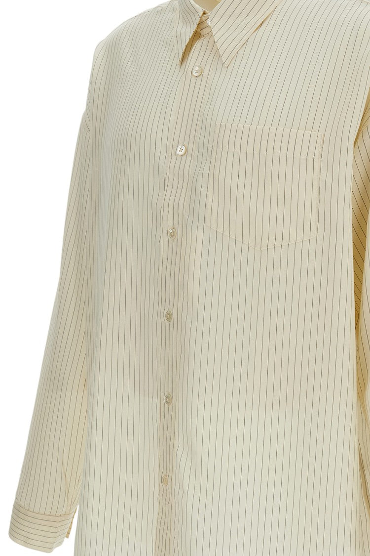 Sunflower Cream White Stable Striped Shirt
