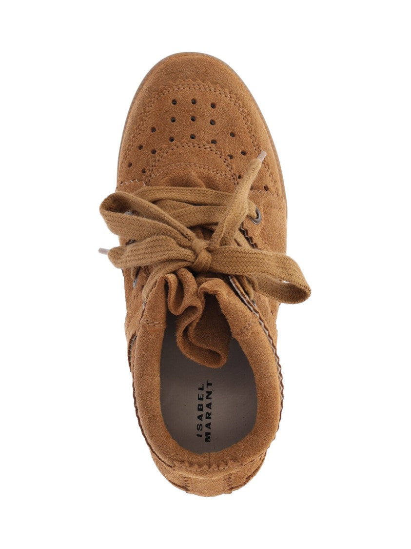 Isabel Marant "Bobbie" Wedge Sneakers Brown