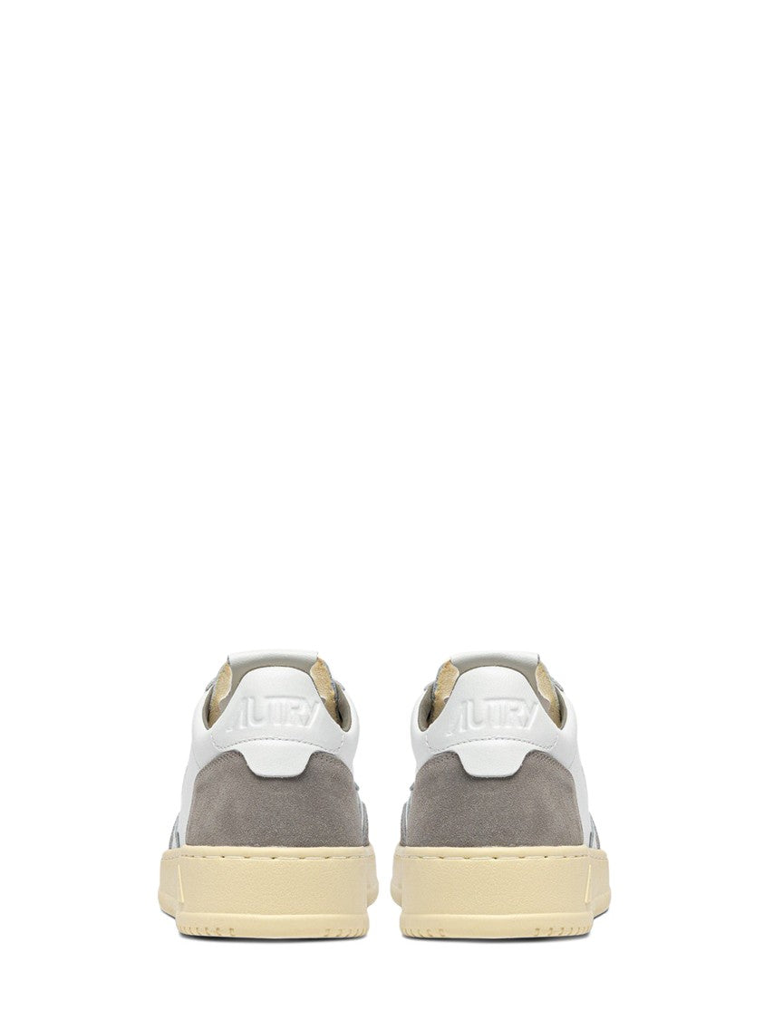 Autry Low-Top Sneakers With Soft Leather And Suede Accents