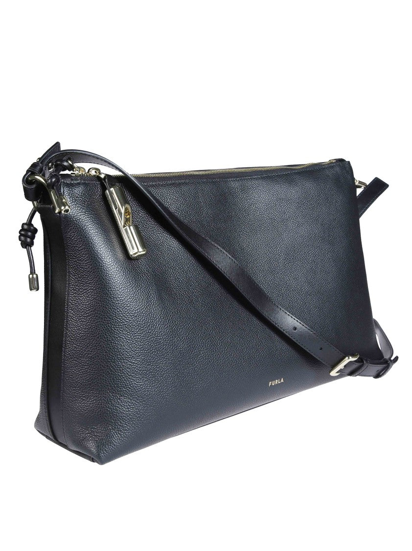 Furla Debby M Smooth Leather Shoulder Bag