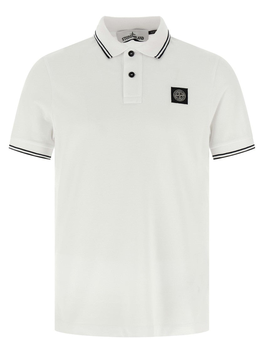 Stone Island Logo Patch Polo