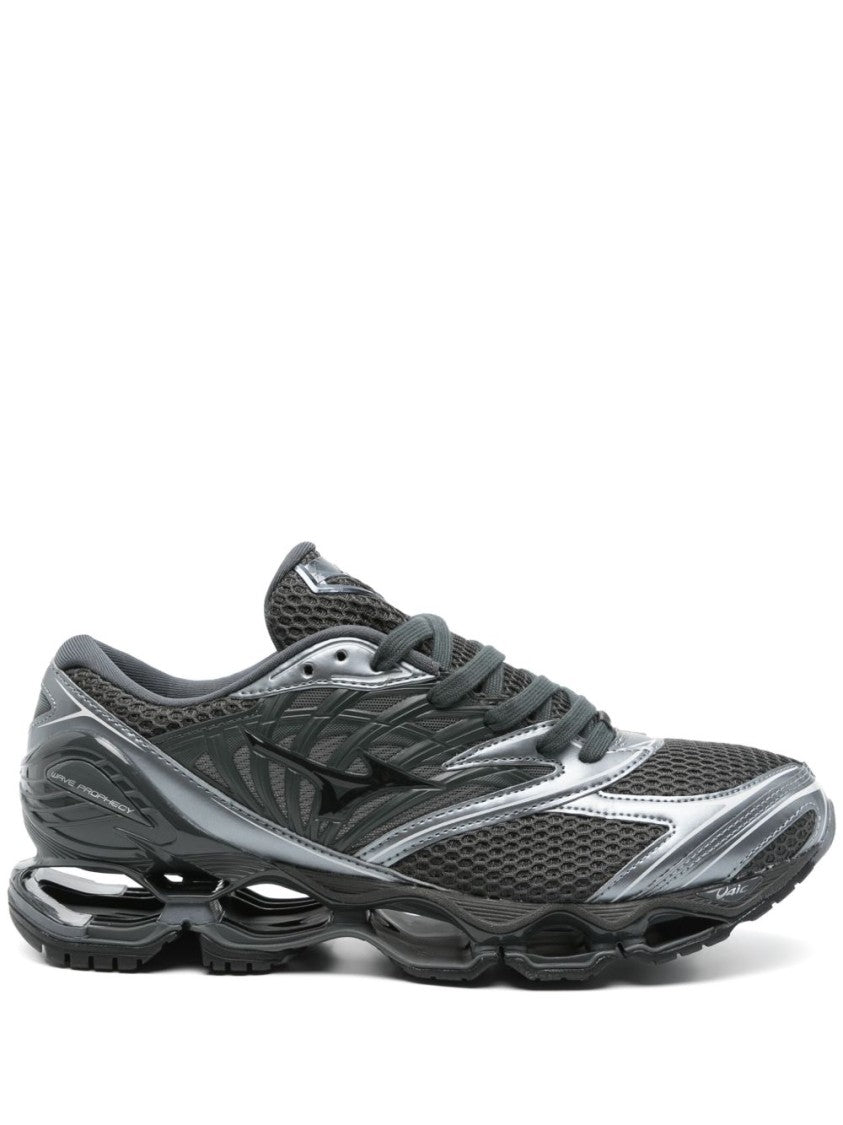 Mizuno Futuristic Black Mesh Sneakers