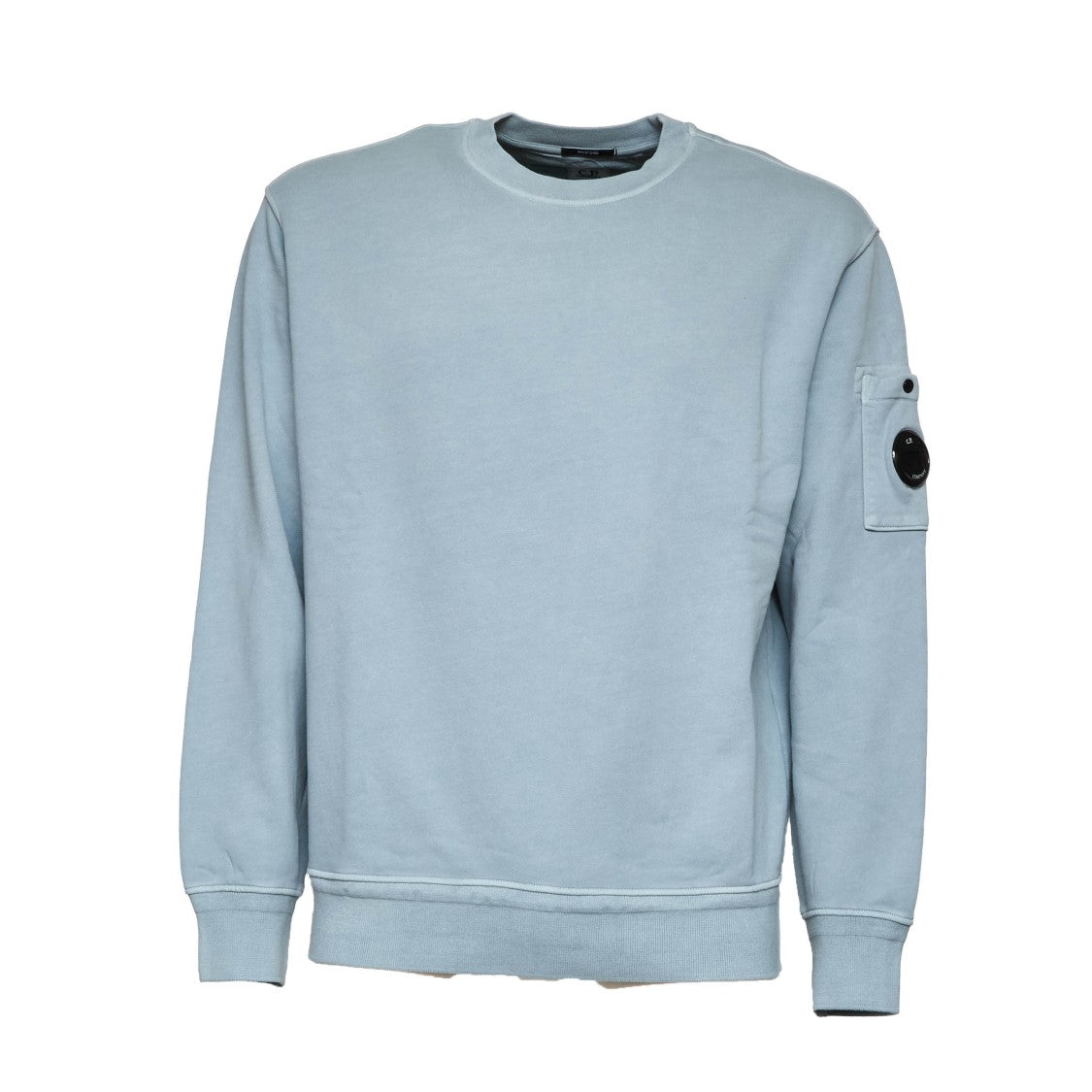 C.P. Company Cotton Diagonal Fleece Lens Sweatshirt