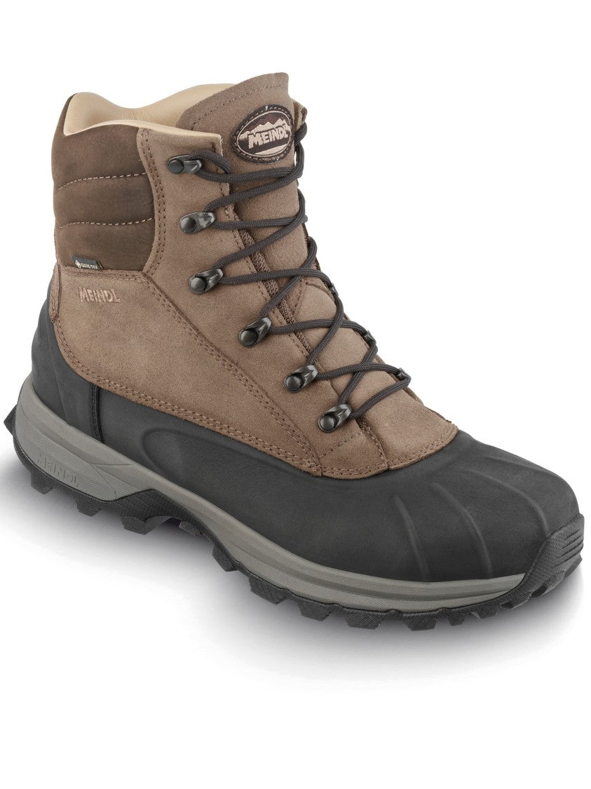 Meindl Brown Lillehammer Gtx Suede Boots