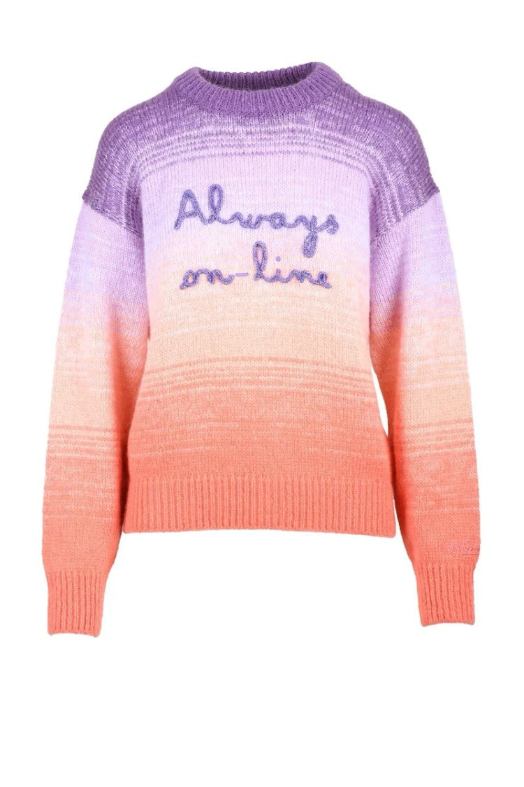 Mc2 Saint Barth Mohair Sweater - Purple