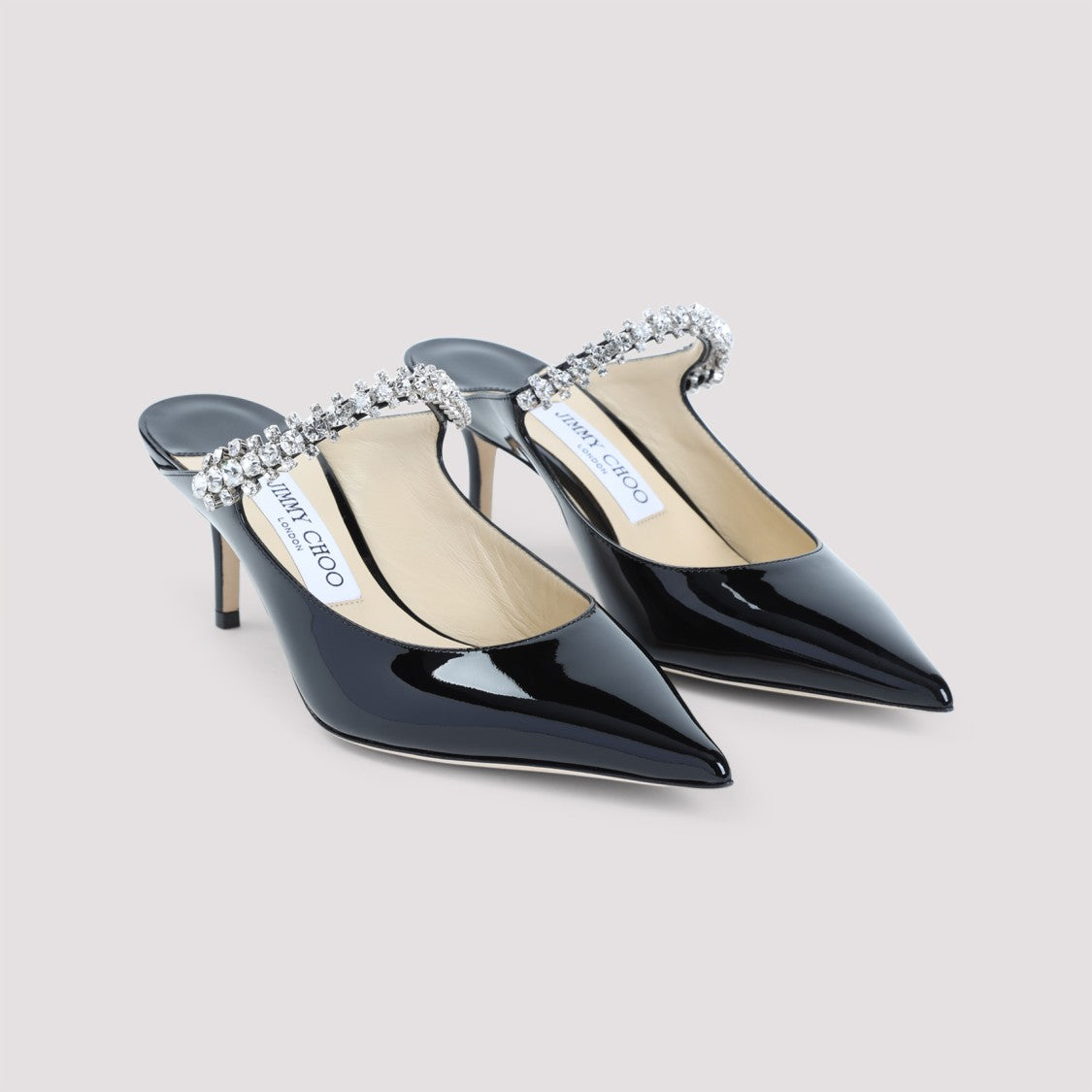 Jimmy Choo Patent Leather Slippers