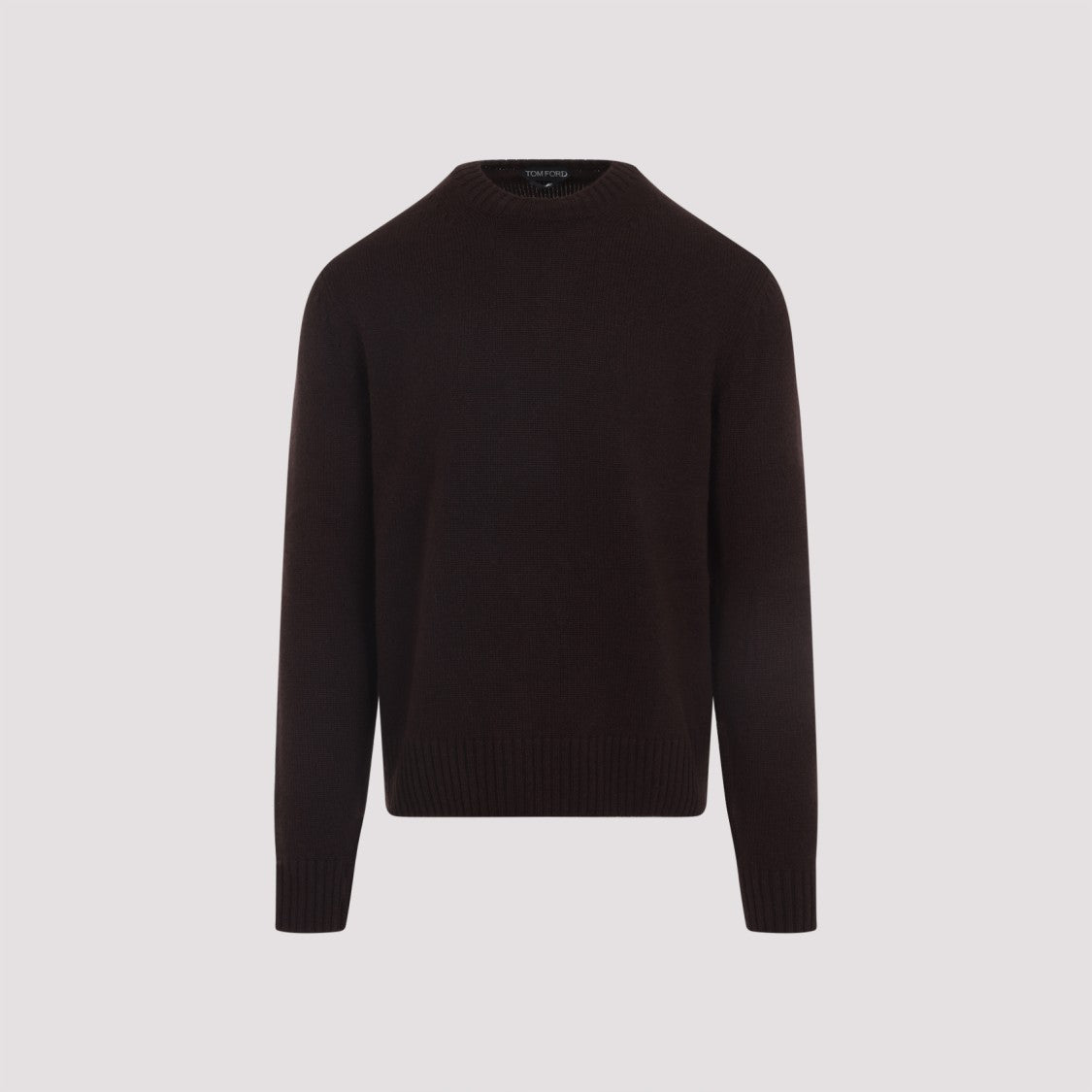 Tom Ford Cashmere Knit Sweater With Classic Crew Neckline