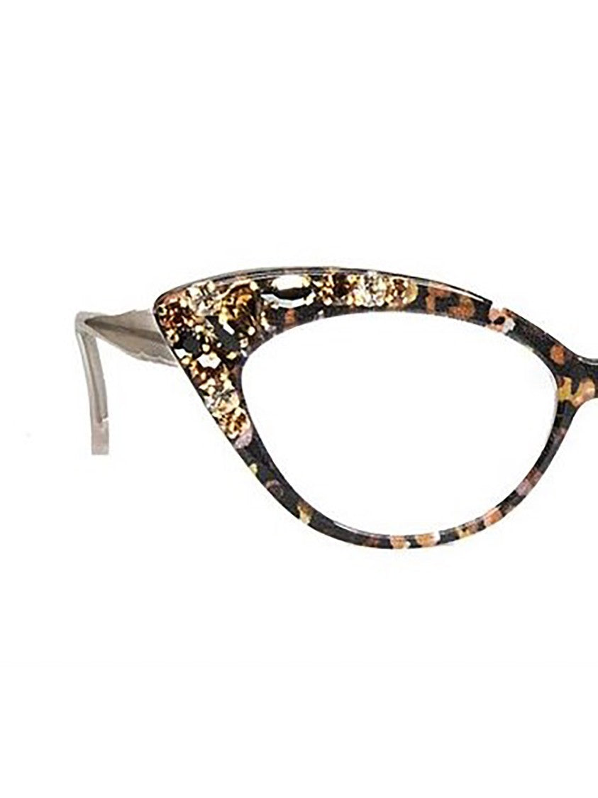 Francis Klein Black Eagle Cat-Eye Multi-Colored Frames