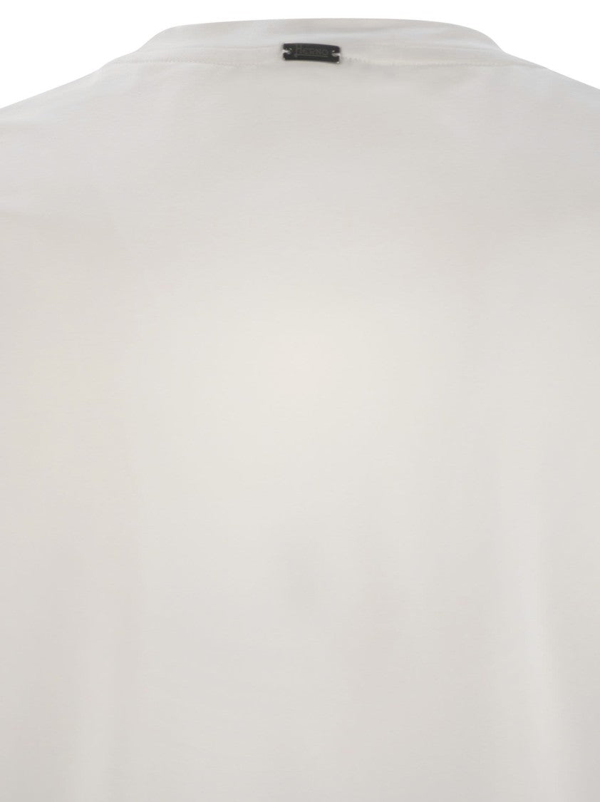 Herno Stretch Cotton Jersey T-Shirt