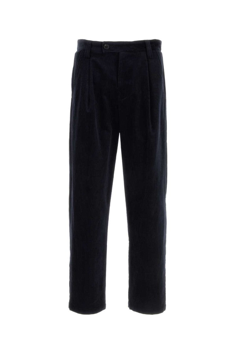 A.P.C. Dark Blue Corduroy Renato Pant