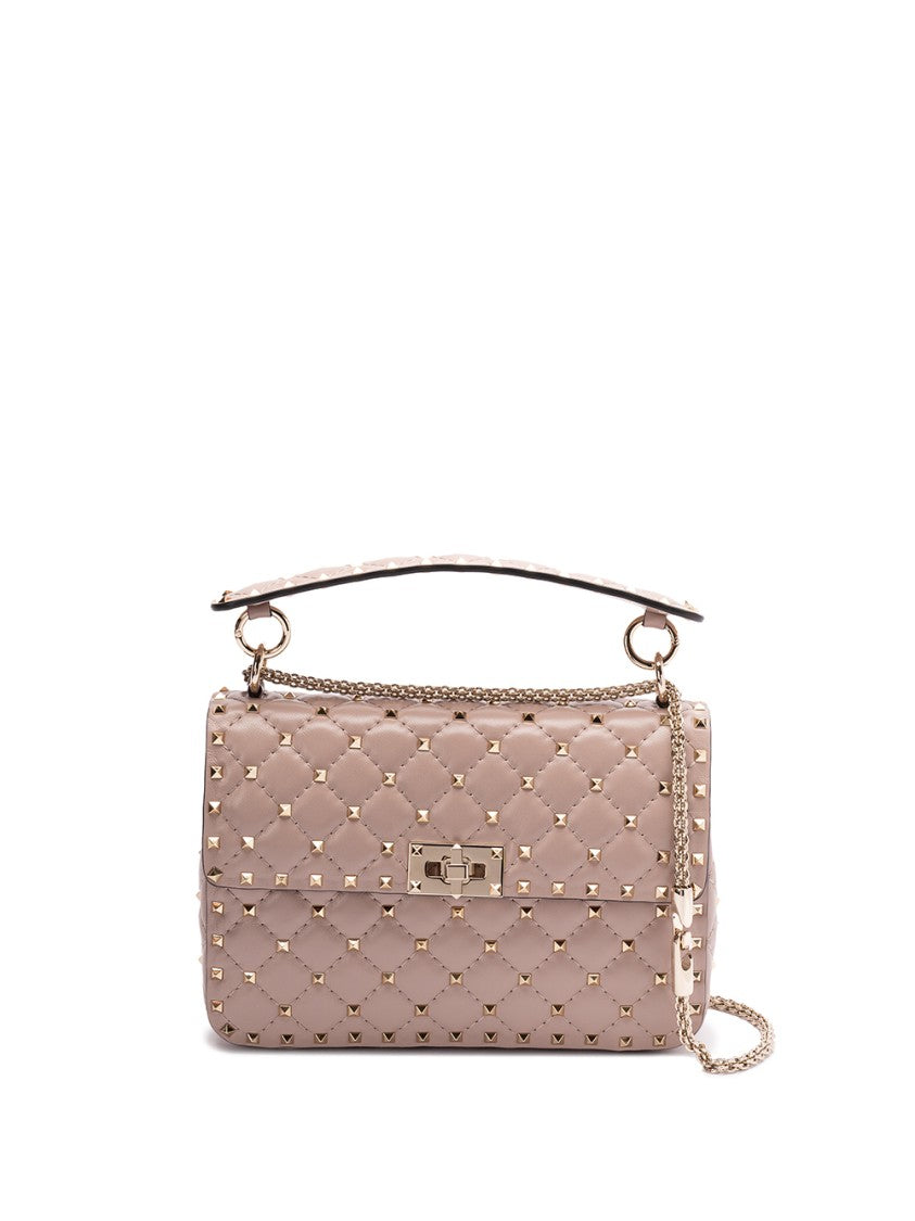 Valentino Garavani `Rockstud Spike` Medium Shoulder Bag