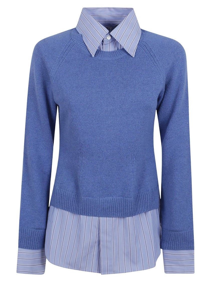 Stella Mccartney Blue Cashmere Sweater