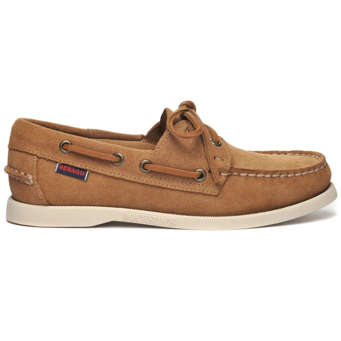 Sebago Brown Suede Leather Moccasins