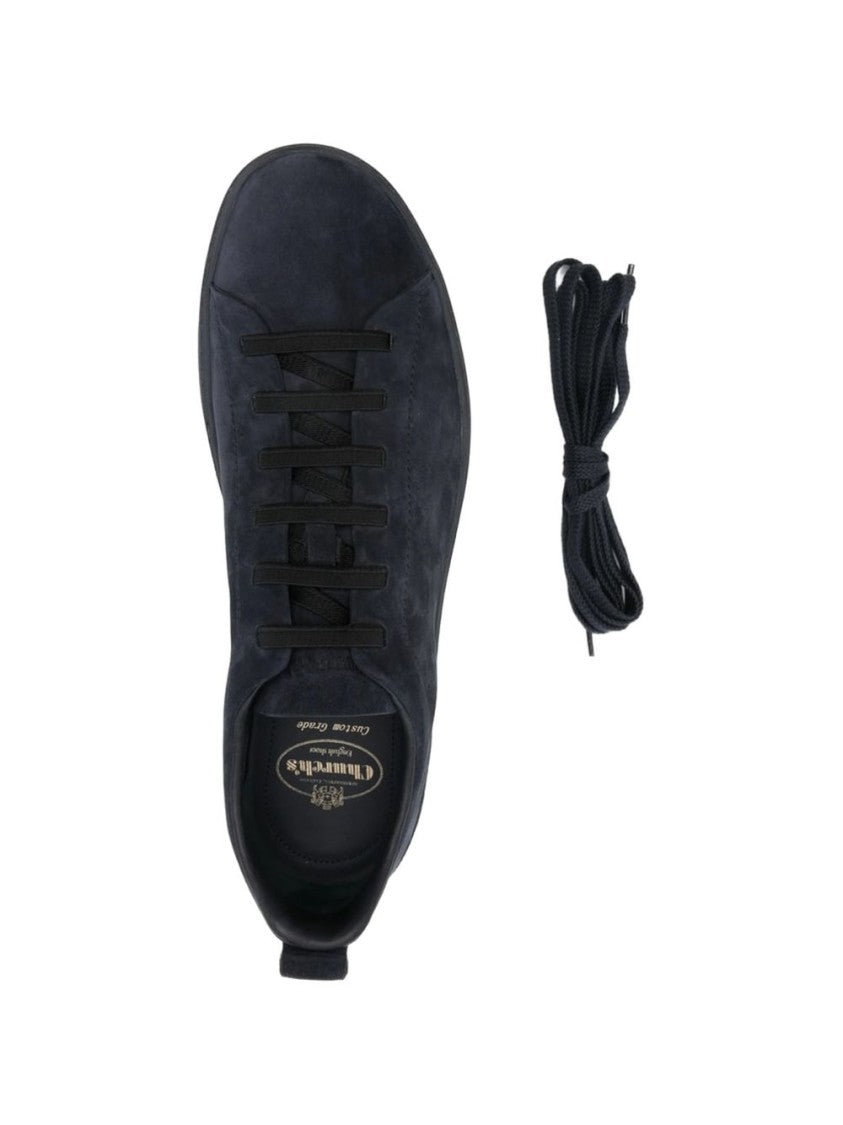 Church's Polished Leather Flat Shoes With Rounded Toe