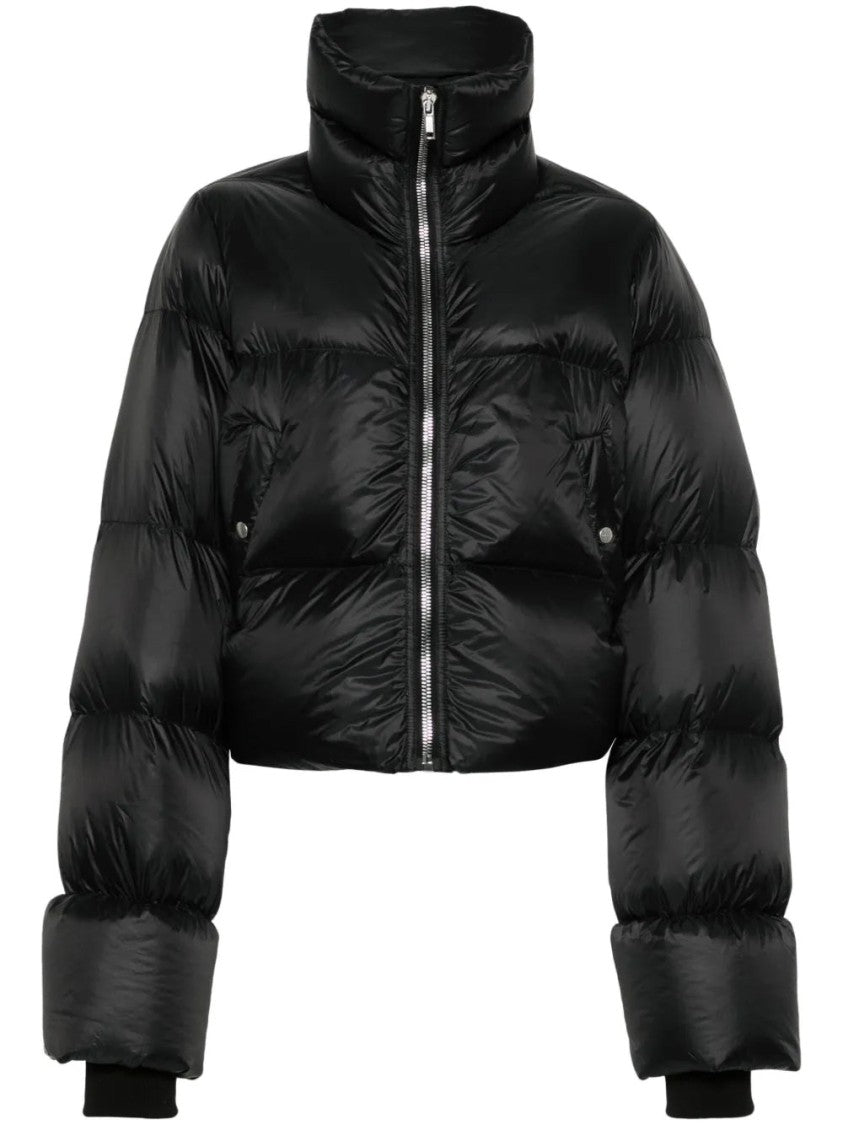 Rick Owens Cropped High-Collar Puffer Jacket