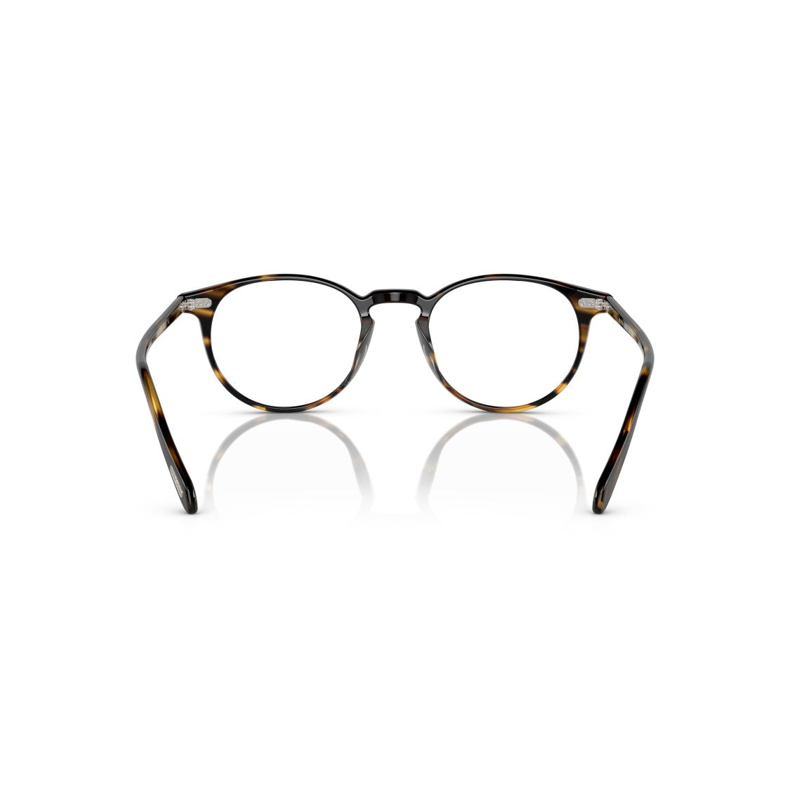 Oliver Peoples 0Ov5004 Round Acetate Eyeglasses With Tortoiseshell Pattern