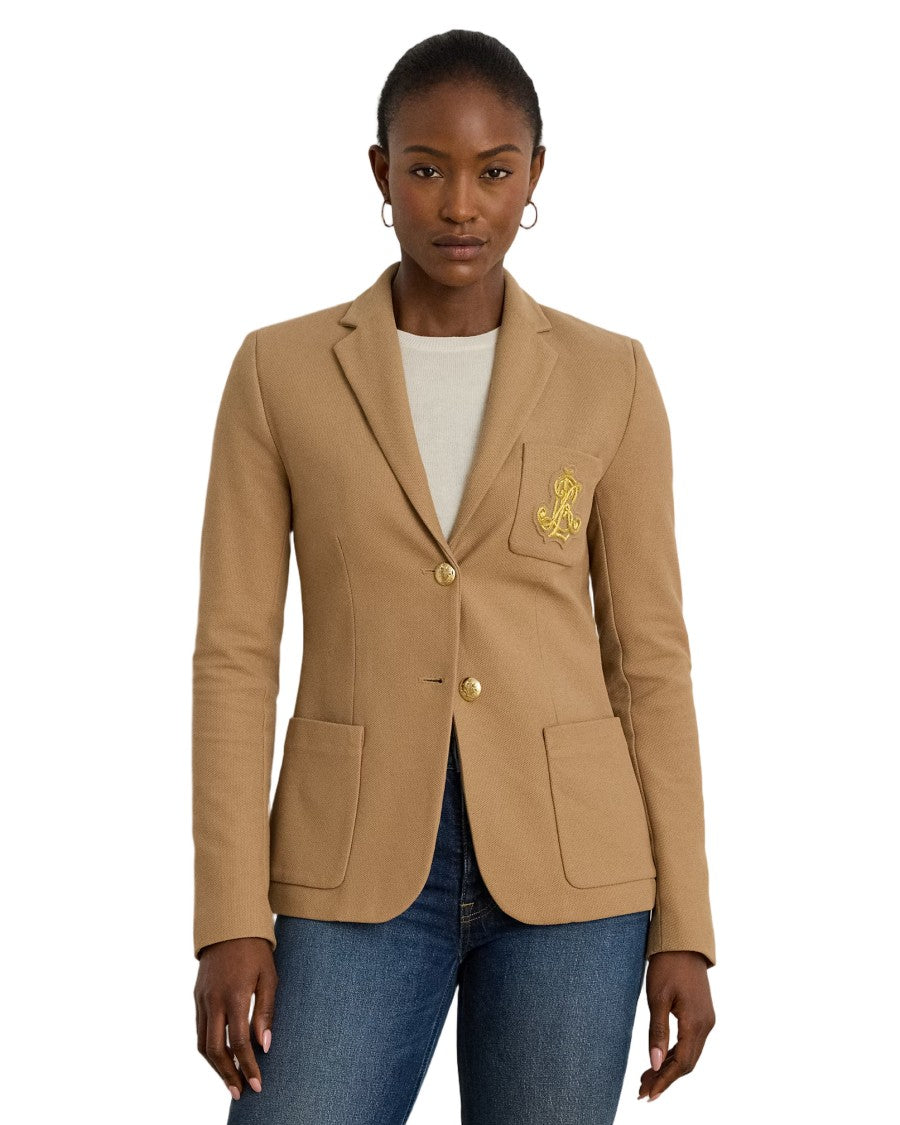 Lauren Ralph Lauren Anfisa-Lined Tailored Jacket In Classic Camel