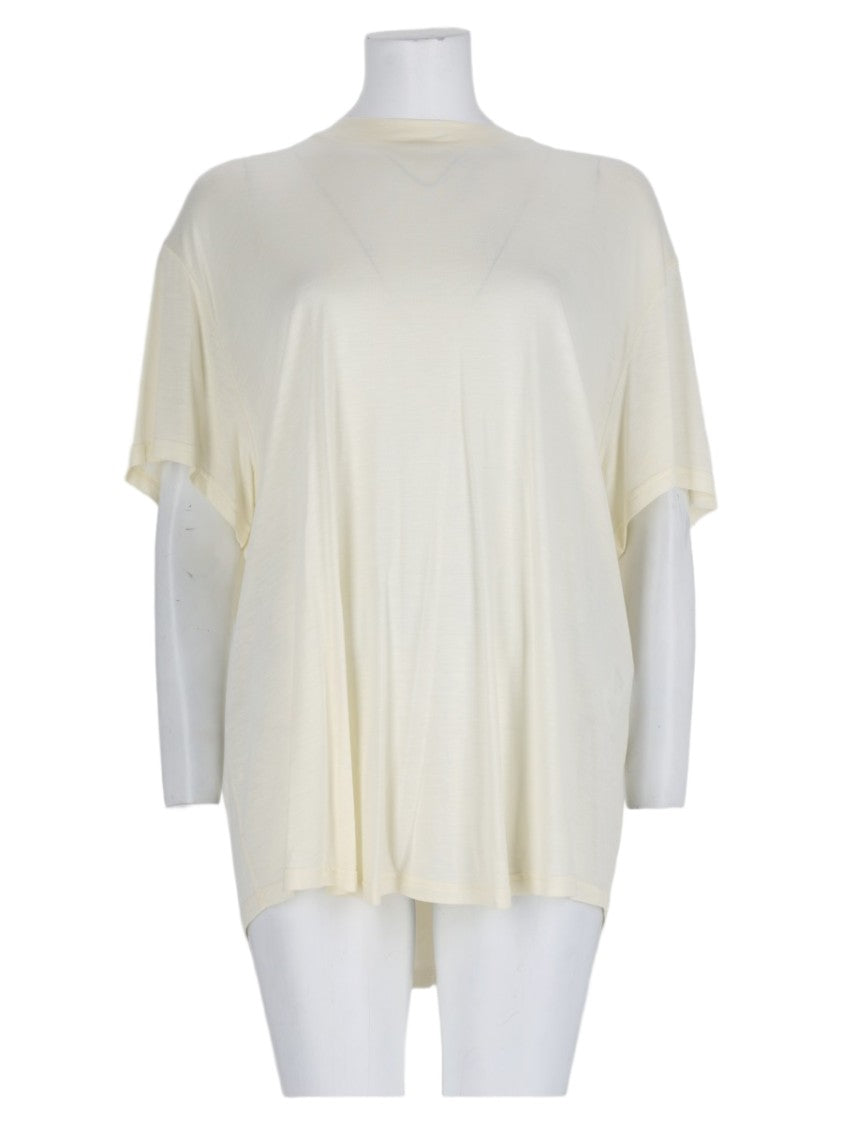 Darkpark Back Button Detail Loose-Fitting T-Shirt