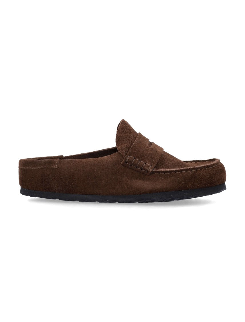 Birkenstock Naples Wrapped Suede Clog