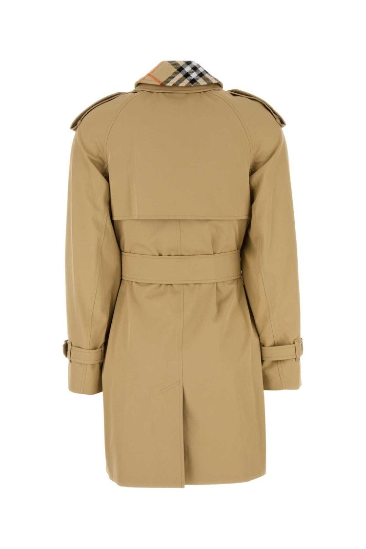 Burberry Beige Cotton Trench Coat
